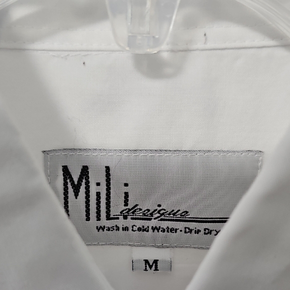 Embroidered White Women's Shirt - Picture 3 of 4